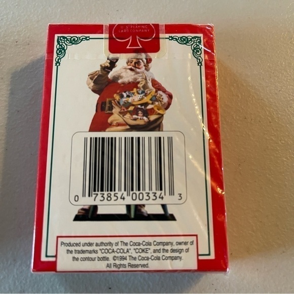 1994 Coca Cola Limited Edition 2 Decks of Cards sealed never used NWT - Picture 8 of 11